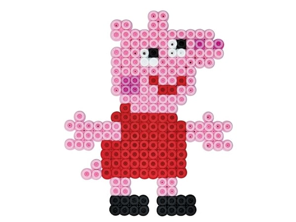 Hama Beads Peppa Pig, Lasten helmisetti, 5 vuosi/vuosia, Monivärinen