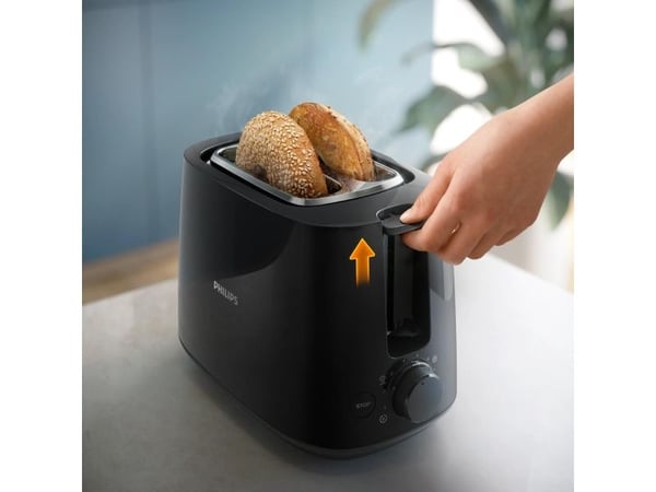 Philips Daily Collection HD2581/90 brødrister 2 skiver Svart 830 W