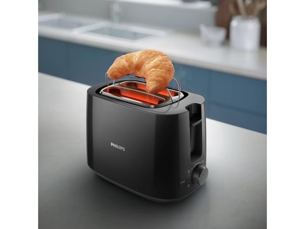 Philips Daily Collection HD2581/90 brødrister 2 skiver Svart 830 W