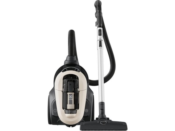 Electrolux EL61H4SW, Utan påse, Svart, Vit, 9 m, Friktionslager, 2 hjul, Torr