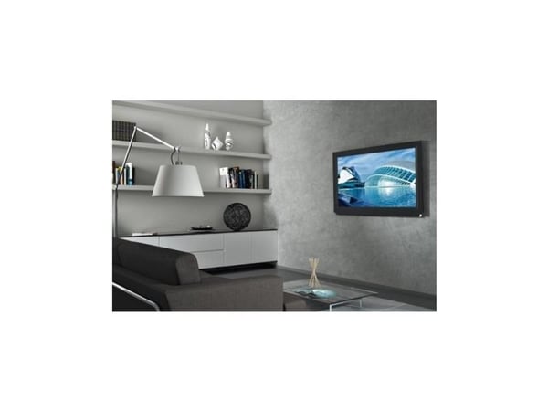 TECHly - Brakett - for LCD-TV - svart - skjermstørrelse: 23"-55" - veggmonterbar