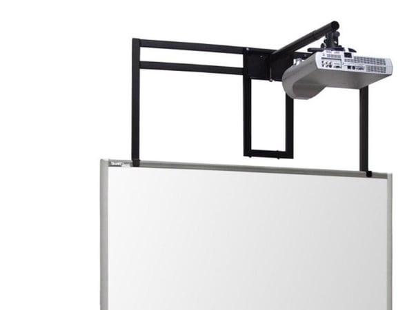 Neomounts WHITEBOARD-W100 - Monteringssett for tusjtavle - veggmonterbar - svart