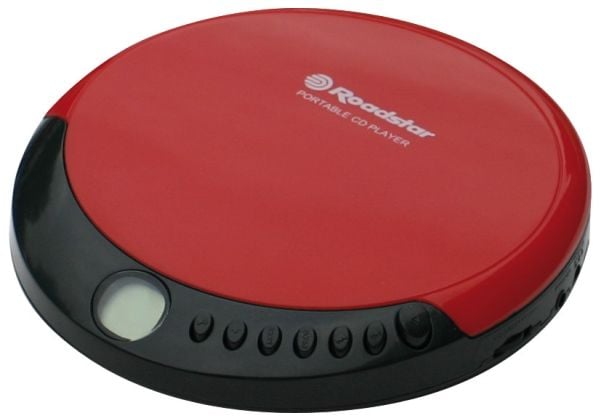 Roadstar PCD-435CD, 175 g, Punainen, Kannettava CD-soitin