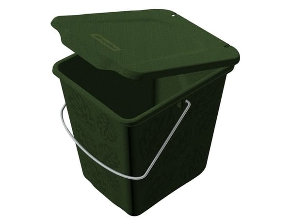 Rotho Greenline, 7 l, Rektangulär, Polypropylen (PP), Grön, Manuell, 208 mm