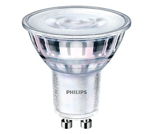 Philips CorePro - LED-pære for søkelys - form: PAR16 - GU10 - 4 W (ekvivalent 50 W) - klasse F - nøytralt hvitt lys - 4000 K