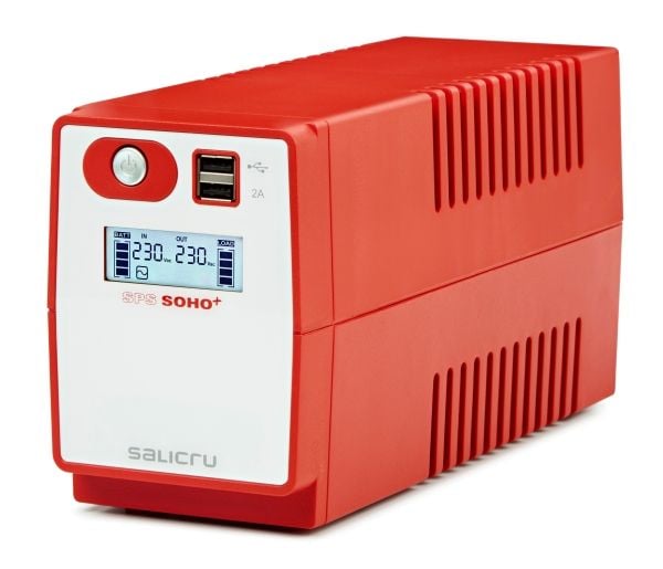 Salicru 647CA000008, Linje-Interactive, 0,65 kVA, 360 W, Pseudo sine, 162 V, 290 V