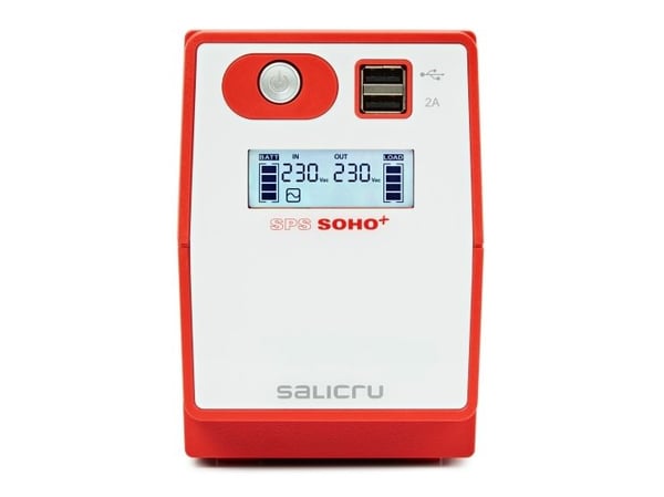 Salicru 647CA000008, Linje-Interactive, 0,65 kVA, 360 W, Pseudo sine, 162 V, 290 V