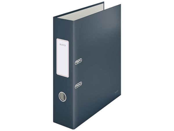 Leitz 180° Cosy - Hevarmbuefil - bokryggbredde: 80 mm - for A4 (210 x 297 mm) - kapasitet: 600 ark - fløyelsgrå