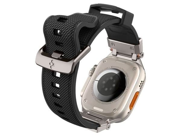Spigen DuraPro Armor, rannekoru, älykello, lajittelu, Apple, Apple Watch Ultra (49/46/45/44/42 mm), nailon, termoplastinen polyuretaani (TPU)