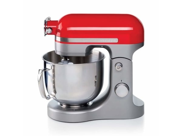 Ariete 1589/00, Seisova tehosekoitin, Punainen, Vaivaus, Vaivaus, Sekoitus, 5,5 L, Rotaatio, Alumiini