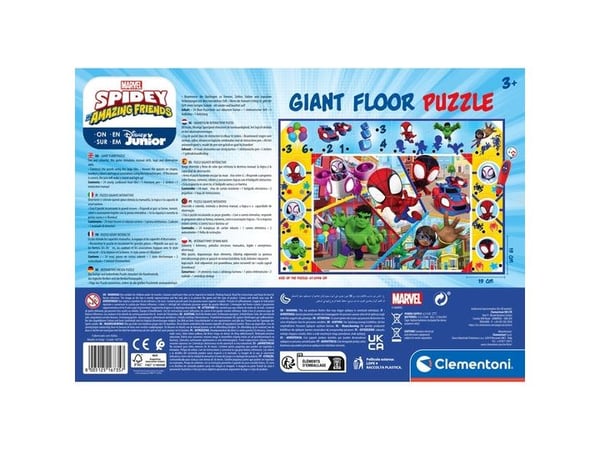 Clementoni Puslespill 24 deler Dywan Spidey