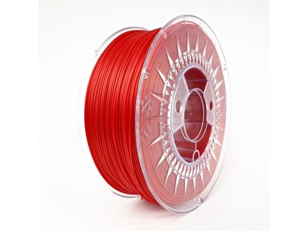 Devil Design PLA filament 1,75 mm 1 kg Hot Raudona