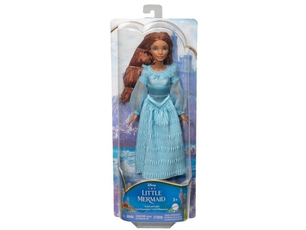 Disney Princess Disney The Little Mermaid Ariel on Land Fashion Doll, Muotinukke, Naaras, 3 vuosi/vuosia, Tyttö, 323,9 mm, Monivärinen