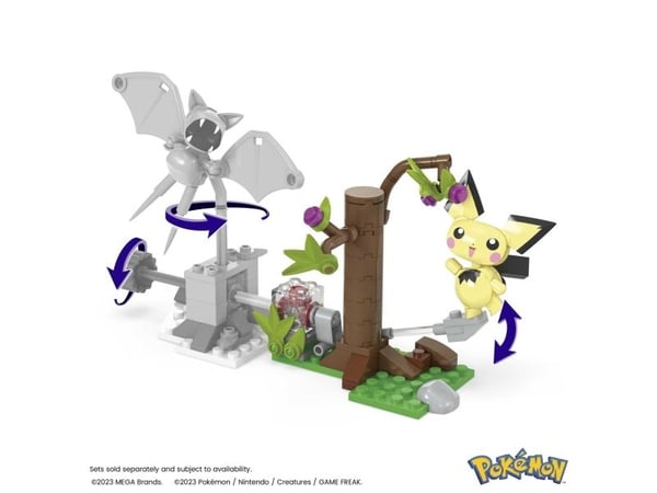 MEGA Pokémon Pichu''s Forest Forage, Byggesett, 6 år, Plast, 84 stykker, 440 g