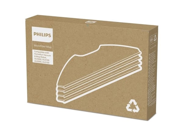 Philips XV1430 - Replacement mop cover - for robotgulvrenser (en pakke 4)