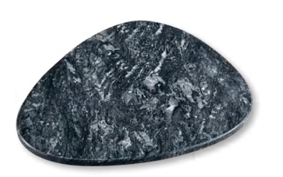 Kesper Serveringsfat laget av polert marmor, 25 x 25 cm