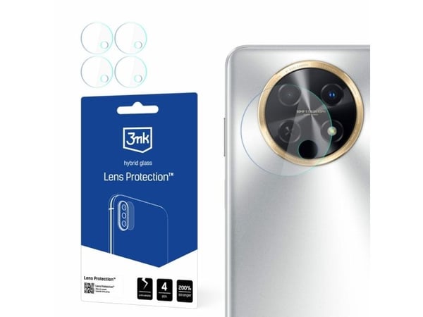 3MK 3MK Lens Protect Huawei Nova Y91 Suojaus kameran objektiiville 4kpl