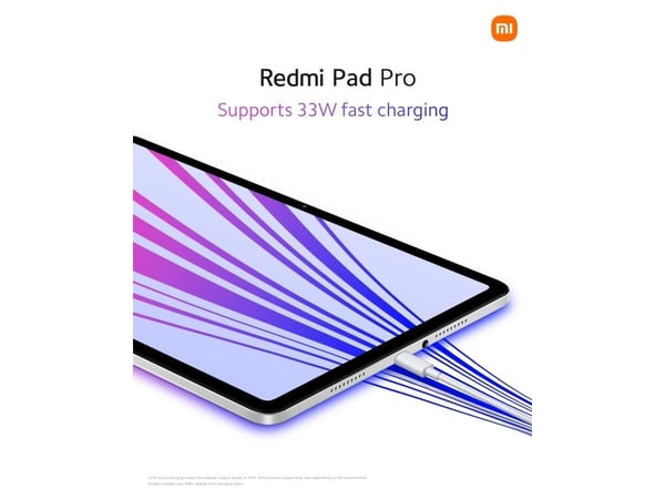 Xiaomi Redmi Pad Pro - Tablet - Android 16 - 128 GB UFS card - 12.1" Farge-LCD (2560 x 1600) - microSD-spor - Oseanblå