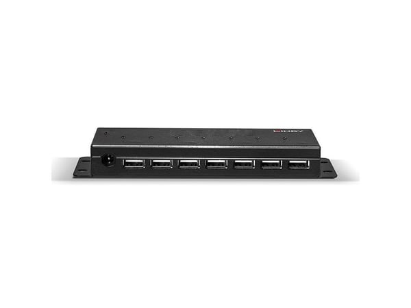 Lindy 42794, USB 2.0 Type-B, USB 2.0, 480 Mbit/s, Musta, Metalli, 1,8 m