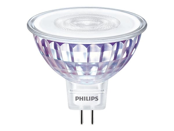 Philips MASTER LEDspot VLE D - LED-pære for søkelys - form: MR16 - GU5.3 - 5.8 W (ekvivalent 35 W) - klasse G - varmt hvitt lys - 2700 K