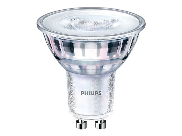 Philips CorePro - LED-pære for søkelys - form: PAR16 - GU10 - 4 W (ekvivalent 50 W) - klasse F - nøytralt hvitt lys - 4000 K