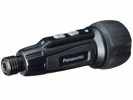 Panasonic EY7412, Akkuruuvinväännin, Suora kahva, 1/4", Musta, 230 RPM, 1 Nm
