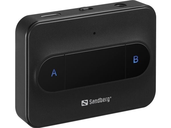 Sandberg Bluetooth Link - Trådløs Bluetooth-lydsender for hodetelefoner