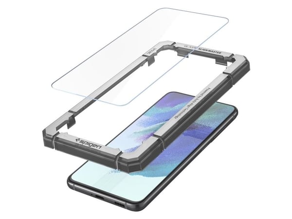 Spigen AGL03088, Samsung, Galaxy S21 FE, Läpinäkyvä, 2 kpl