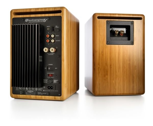 Audioengine A5+, 2-vägs, 2.0 kanaler, Kabel, 50 W, 50 - 22000 hz, Brun