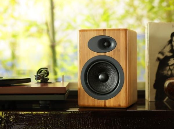 Audioengine A5+, 2-vägs, 2.0 kanaler, Kabel, 50 W, 50 - 22000 hz, Brun