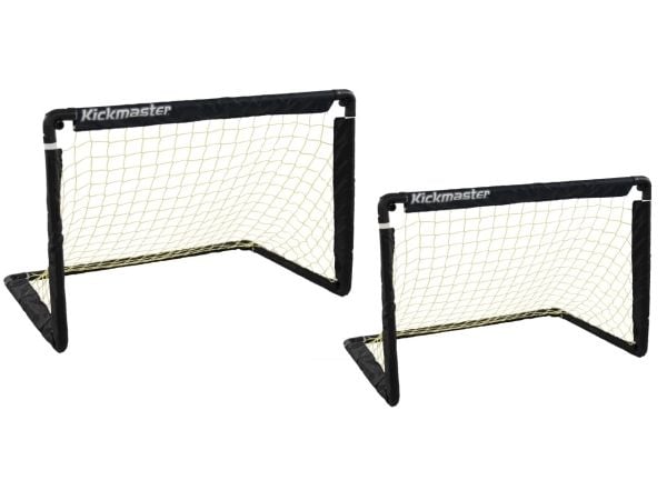 Kickmaster 1-mod-1 foldbart fodboldmål sæt