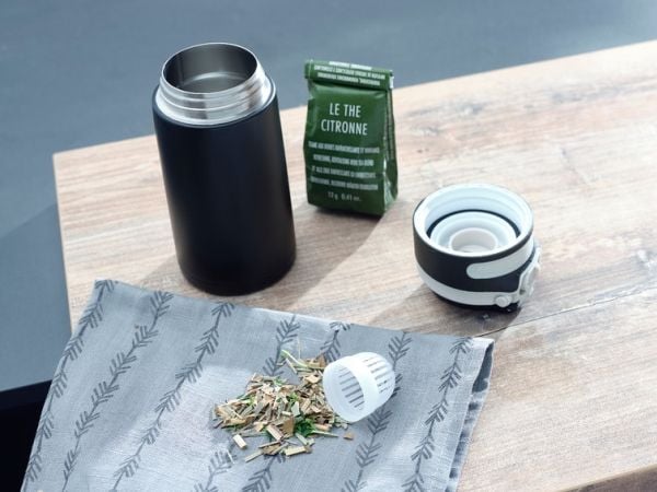 Leifheit 03243, Svart, Rostfritt stål, Rostfritt stål, Polypropylen (PP), Kaffe, Juice, Te, 6 h