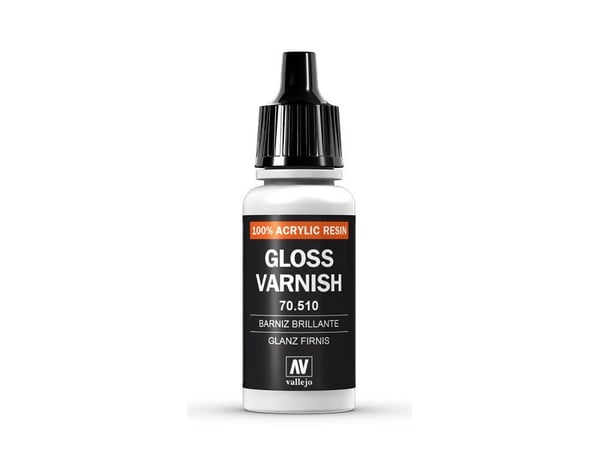 Vallejo 70.510, Gjennomsiktig, Gloss, 17 ml, Plastflaske, 1 stykker