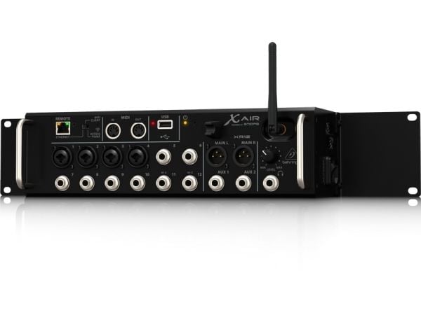 Behringer XR12, 12 kanaler, Svart
