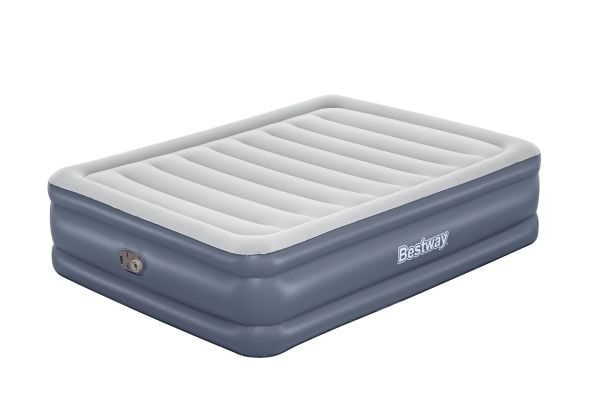 Bestway 6713I / 23, Kaksoispatja, Queen-koko, Suorakulmio, Sisätila, Sisäänrakennettu ilmapumppu
