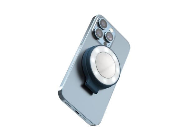 ShiftCam SnapLight, Selfie-lampa, Blå, Varje varumärke, iPhone 14 Pro Max, iPhone 14 Pro, iPhone 14 Plus, iPhone 14, iPhone 13 Pro Max, iPhone 13 P...