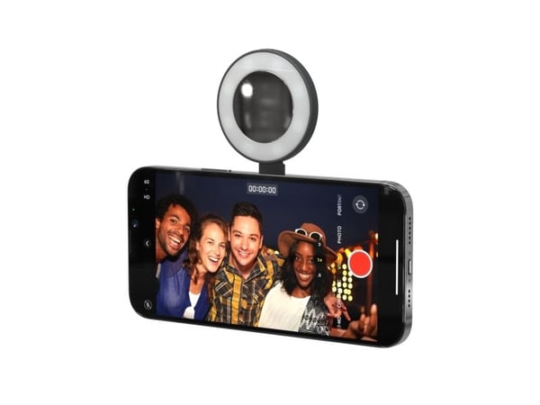 ShiftCam SnapLight, Selfie-lampa, Blå, Varje varumärke, iPhone 14 Pro Max, iPhone 14 Pro, iPhone 14 Plus, iPhone 14, iPhone 13 Pro Max, iPhone 13 P...