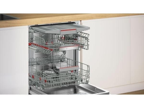 Bosch SMU6ZCS16E - Diskmaskin - Rostfritt stål