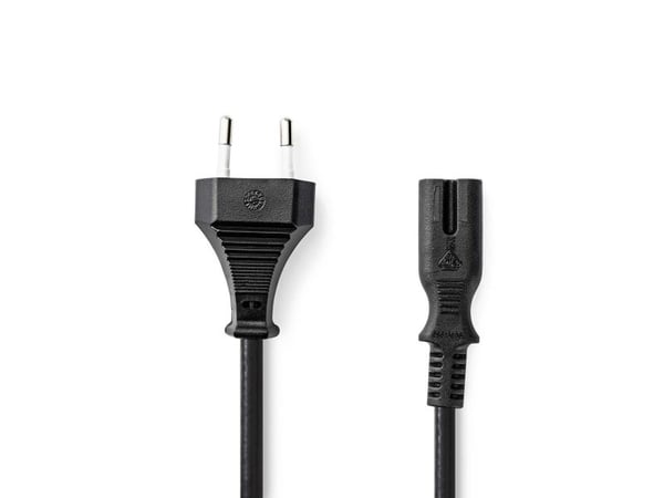 Nedis CEGL11040BK30, 3 m, C7-liitin, 250 V