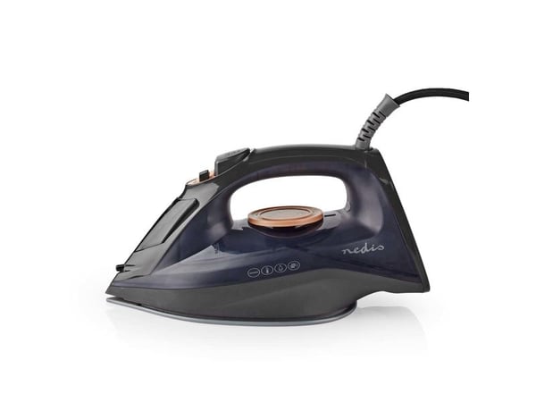 Nedis silitysrauta Nedis IRON1000 silitysrauta Kuiva silitysrauta Keraaminen levy 2200 W Violetti