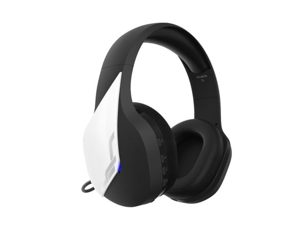 Zalman HPS700 White, Trådløs, Spilling, 290 g, Hodesett, Hvit