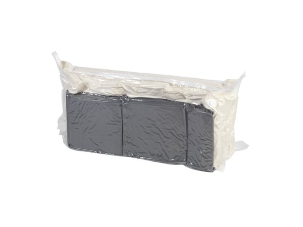 WENKO 3792767100, Myk klesoppbevaringsbag, Gjennomsiktig, Hvit, Polyamid, Polyethylen, Polypropylen (PP), Glidelås, 180 cm, 50 cm