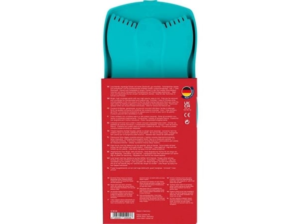 Faber-Castell 125003, Musta, Sininen, Pronssi, Vihreä, Okra, Oranssi, Vaaleanpunainen, Punainen, Turkoosi, Violetti,..., Kova, 1 kpl |