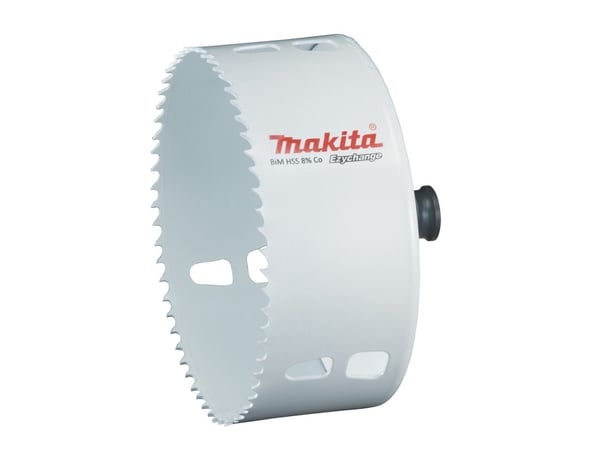 Makita E-04020, Enkelt, Bor, Stål, Aluminium, Plast, Tre, Rustfritt stål, Hvit, Bimetall, 4,4 cm