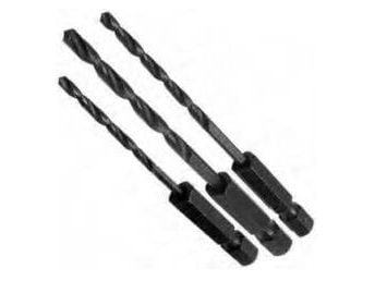 Stanley STA62509-XJ, Borr, Borrsats, Trä, Hexskaft, 4,5,6 mm, Svart