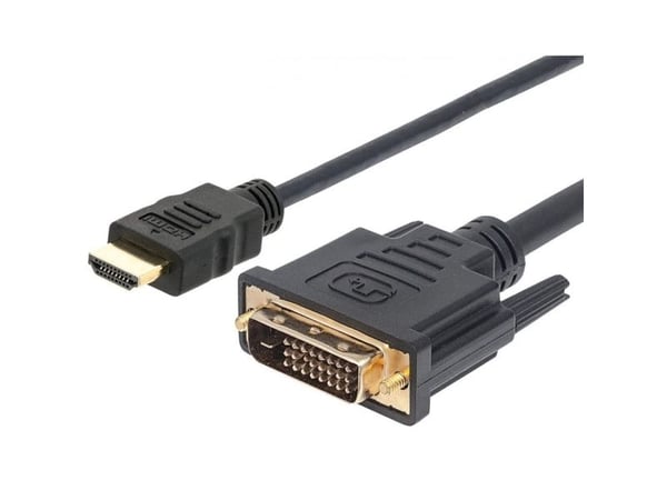 TECHly - Adapterkabel - HDMI hann til DVI-D hann - 4.5 m
