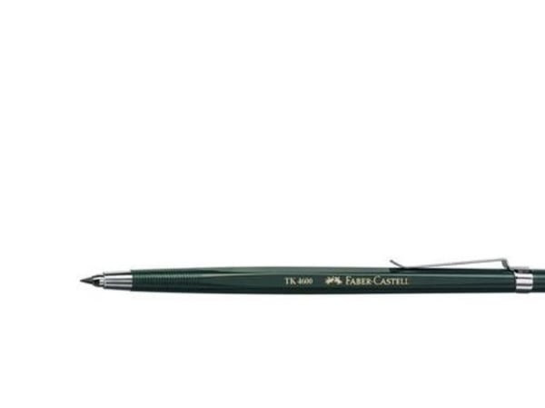 Faber-Castell 134600, HB, Vihreä, Muovi, Musta, 2 mm, 10 kpl