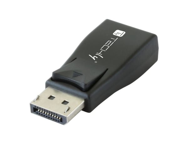 TECHly - Videokonverterare - VGA - DisplayPort - svart