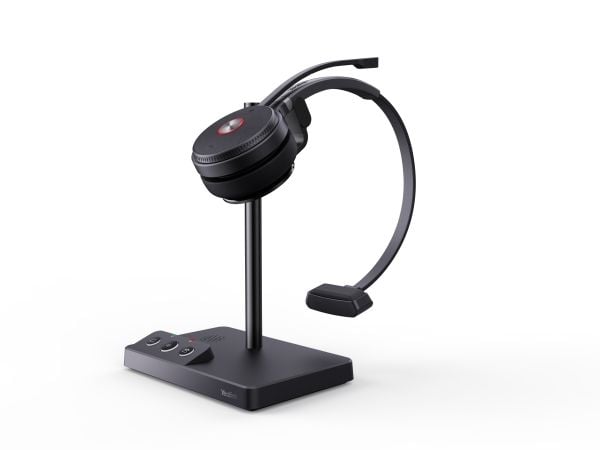 Yealink WH62 Dual - Headset - på örat - DECT - trådlös - Optimerad för UC