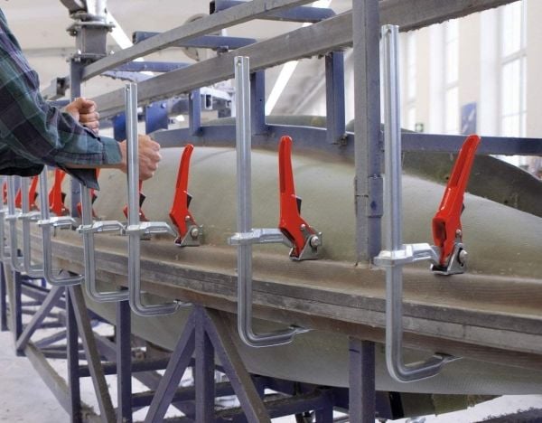 Ruuvipuristimet Bessey GSH40 Puristusleveys (max.):400 mm Ylitysmitta:120 mm